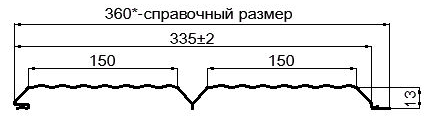 Фото: Сайдинг Lбрус-XL-В-14х335 NormanMP (ПЭ-01-1014-0.5) в Троицке