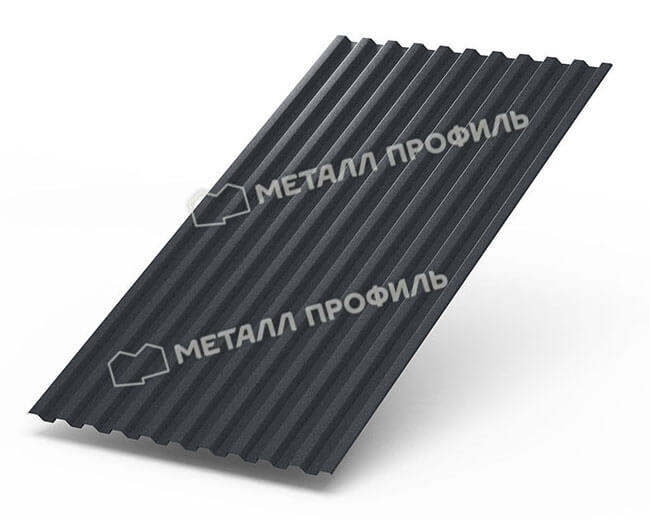 Профнастил С21 х 1000 - B (PureTech_Mat-20-7024-0.5) в Троицке