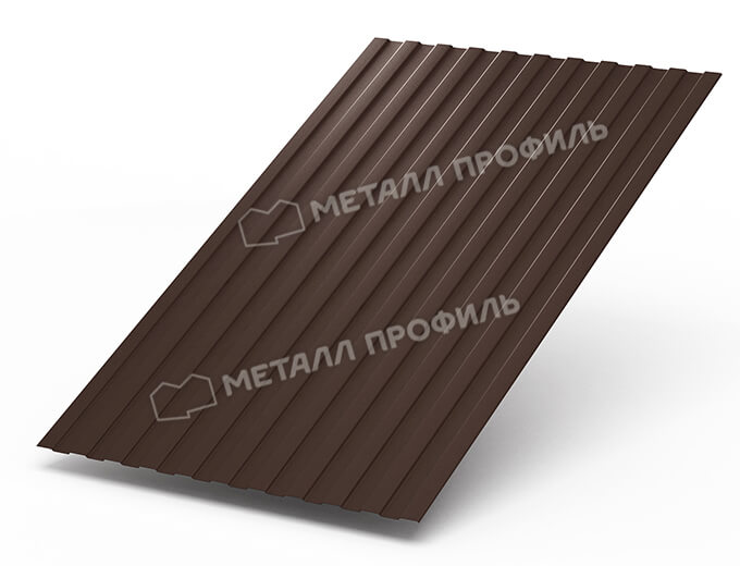 Фото: Профнастил С8 х 1150 - A (Steelmatt-20-8017-0.4±0.08мм) в Троицке