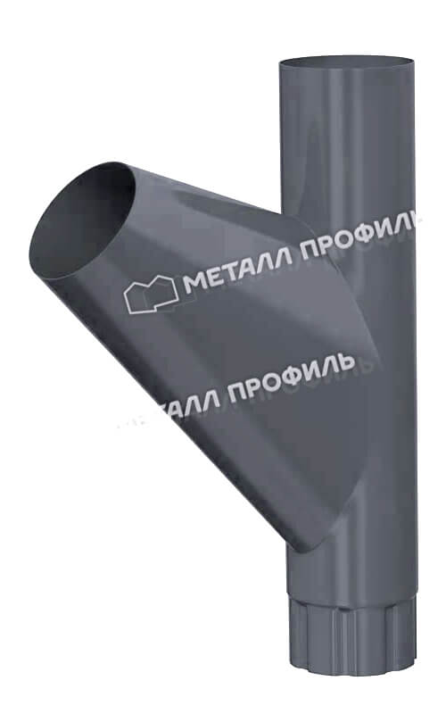 Тройник трубы Foramina Freeze D100 (FRZ_D-01-GreyGrey-0.5) в Троицке