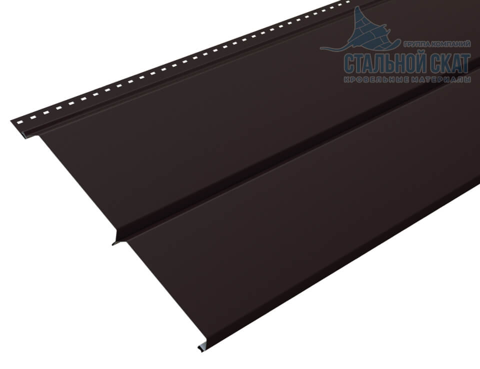 Фото: Сайдинг Lбрус-XL-14х335 (VALORI-20-DarkBrown-0.5) в Троицке