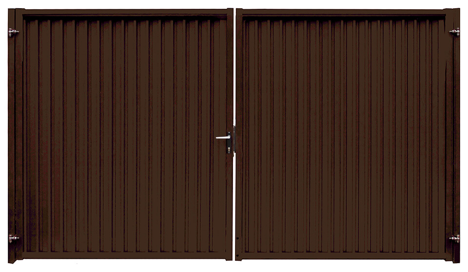 Ворота Estet 2,0х3,6 RAL 8017