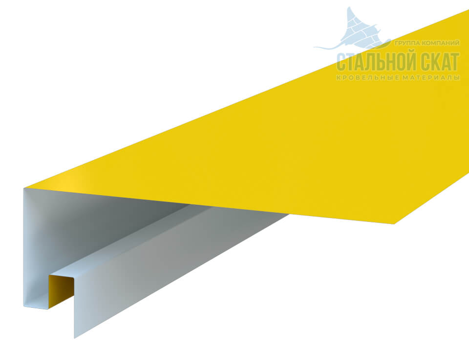 Планка откоса сложная 3D 245х75х2000 (ПЭ-01-1018-0.45)