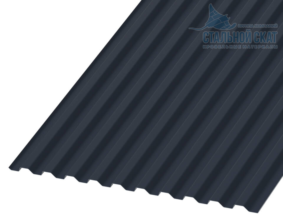 Профнастил С21 х 1000 - B (Steelmatt-20-7024-0.4)