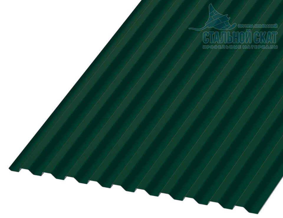 Профнастил С21 х 1000 - B (ПЭ-20-6005-0.4)