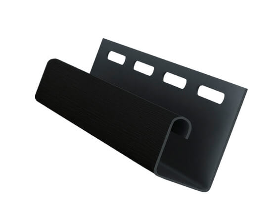 Профиль J Grand Line Acryl черный (3,0м)