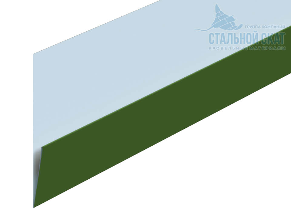 Планка начальная Lбрус-XL 20х50х3000 NormanMP (ПЭ-01-6018-0.5)