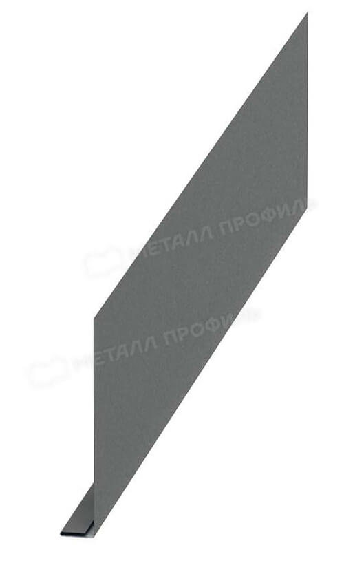 Планка карнизного свеса 250х50х3000 (ПЭ-01-7005-0.45)