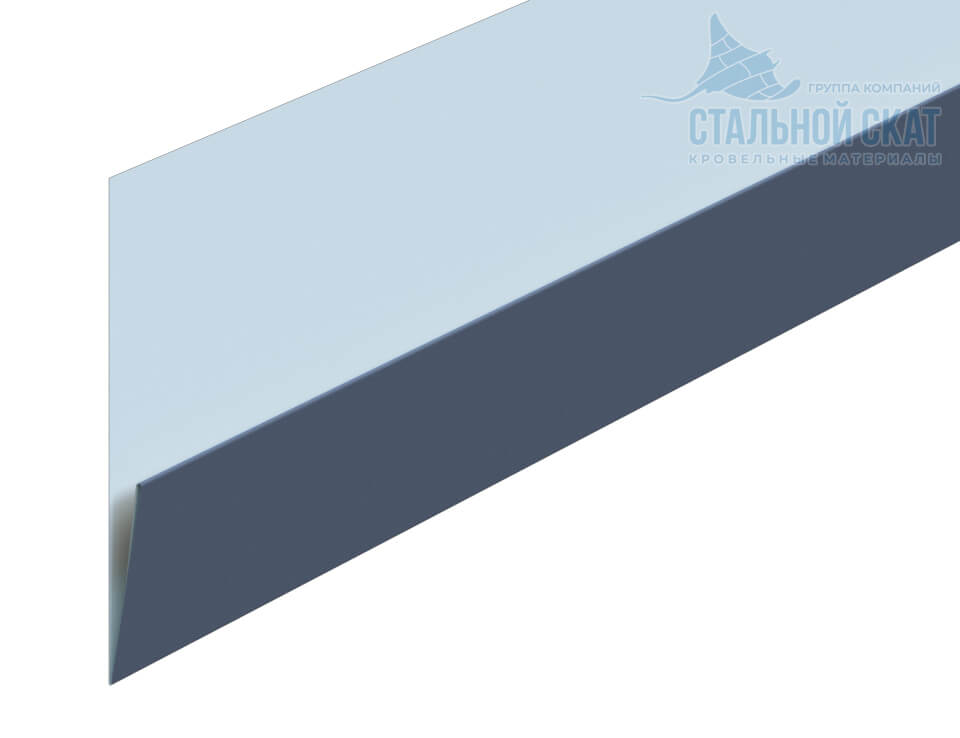 Планка начальная Lбрус-XL 20х50х3000 (PURMAN-20-Galmei-0.5)