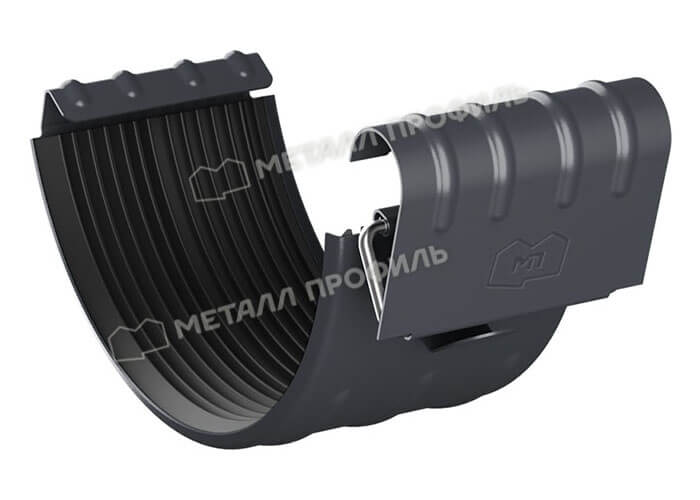 Соединитель желоба D125 GS lite (ПЭД-01-7024\7024-0.6)