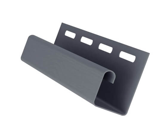 Профиль J Grand Line Standart серый графит (3,0м)